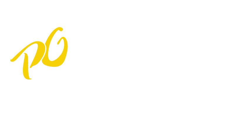 pg white logo